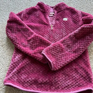 Juicy Couture Kids Fleece Jacket, Pink, Size 12 – Cozy & Stylish Outerwear!